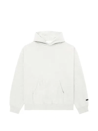 Essentials Logo-print Hoodie In White