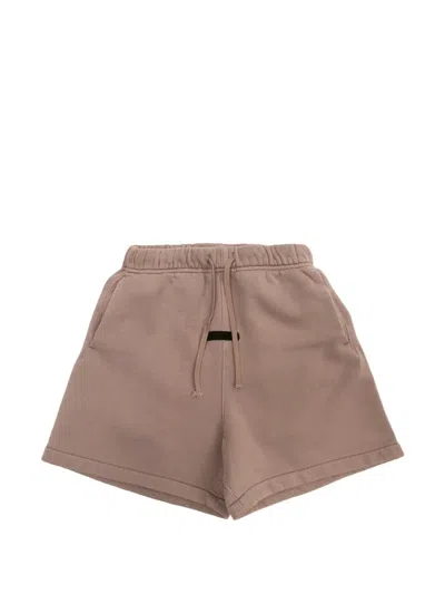 Essentials Kids' Logo-print Shorts In Black