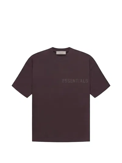 Essentials Logo-print Short-sleeve T-shirt In Black