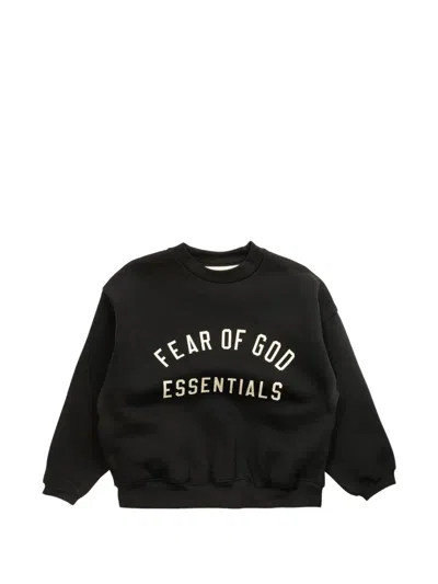 Essentials Kids'  Logo-print Sweater In Black