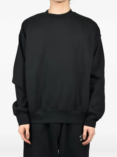 Essentials Logo-print Sweater In Black