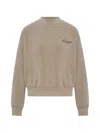 Essentials Logo-print Sweater In Neutral