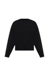 Essentials Logo-print Sweatshirt In Black