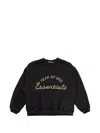 Essentials Logo-print Sweatshirt In Black