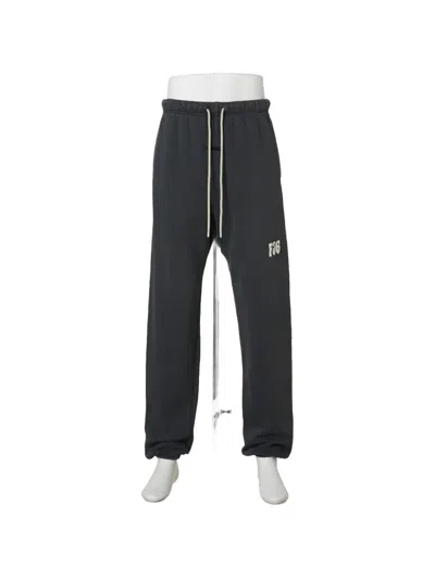 Essentials Logo-print Track Pants In Black