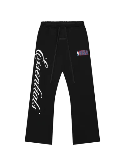 Essentials Logo-print Track Pants In Black