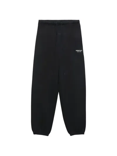 Essentials Logo-print Track Pants In Black