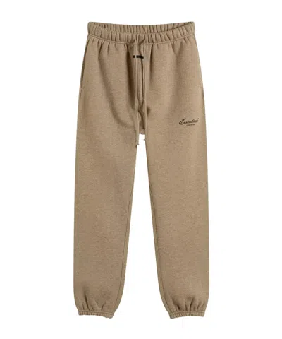 Essentials Logo-print Track Pants In Brown