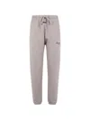 Essentials Logo-print Track Pants In Neutral