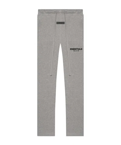 Essentials Logo-print Track Pants In Gray