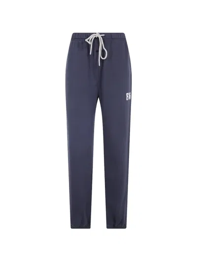 Essentials Logo-print Track Sweatpants In Blue