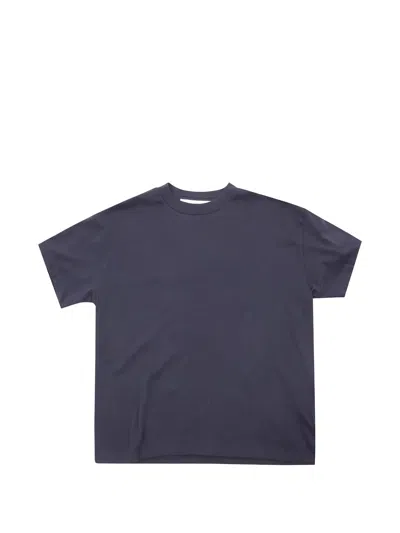 Essentials Kids'  Logo-print T-shirt In Blue