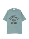 Essentials Logo-print T-shirt In Blue