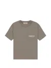 Essentials Logo-print T-shirt In Gray