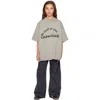 Essentials Logo-print T-shirt In Gray