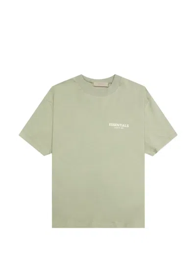 Essentials Logo-print T-shirt In Green