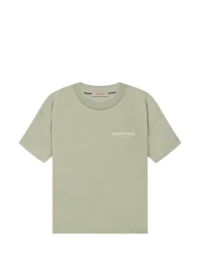 Essentials Logo-print T-shirt In Green