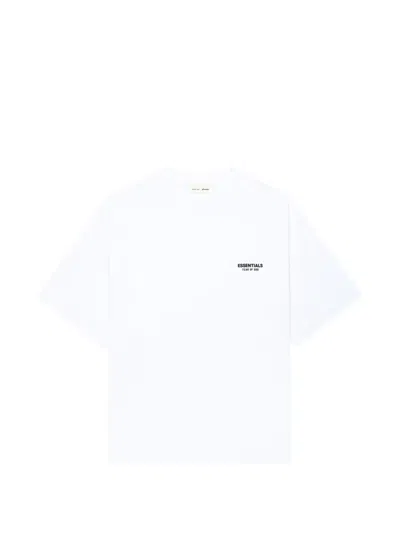 Essentials Logo-print T-shirt In White