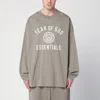 Essentials Jersey Long-sleeve T-shirt In Grey