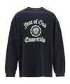 Essentials Heavy Long Sleeve T-shirt In Black