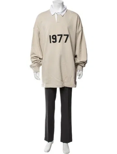 Pre-owned Essentials Long Sleeve Shirt W/ Tags In Neutrals