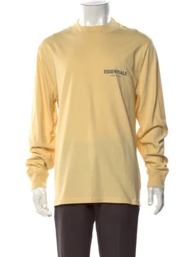Pre-owned Essentials Long Sleeve Shirt In Yellow