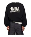 Essentials Long Sleeve Sweatshirt In Black