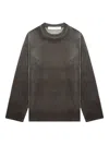 Essentials Long-sleeve Sweatshirt In Gray