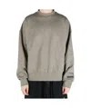 Essentials Long Sleeve Sweatshirt In Nude