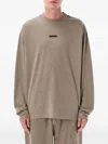 Essentials Long-sleeve T-shirt In Neutral