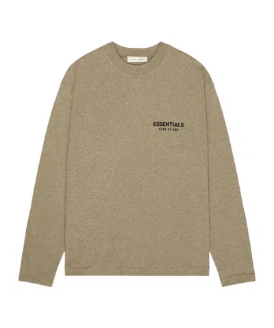 Essentials Long-sleeve T-shirt In Brown