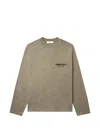 Essentials Long-sleeve T-shirt In Neutral
