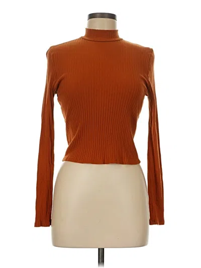 Pre-owned Essentials Long Sleeve Turtleneck In Brown
