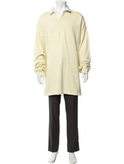 Pre-owned Essentials Long Sleeve In Yellow