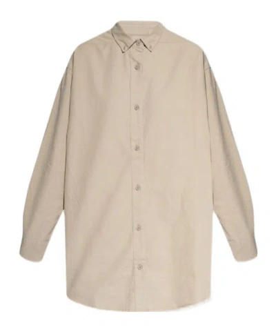 Essentials Long-sleeved Shirt In Nude