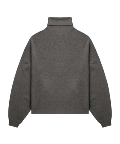 Essentials Long-sleeved Sweater In Black
