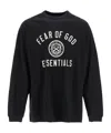Essentials Cotton T Shirts In Black