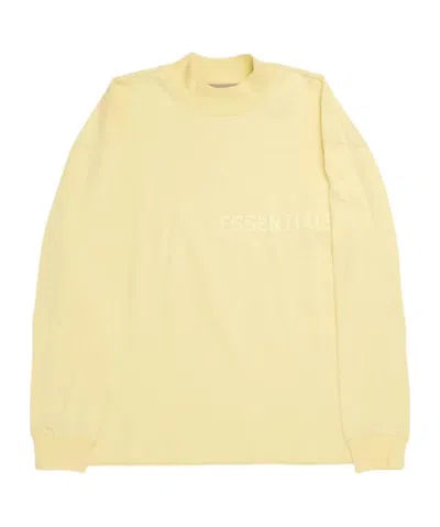 Essentials Long-sleeved T-shirt In Nude