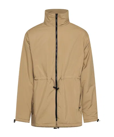 Essentials Long-sleeve Casual Zip-up Jacket In Red