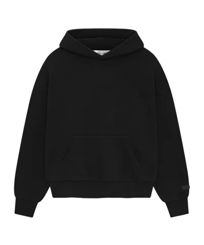 Essentials Long-sleeved Hoodie In Black