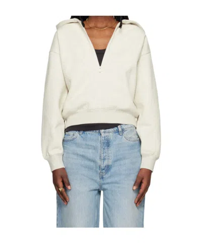 Essentials Long-sleeved Hoodie In White