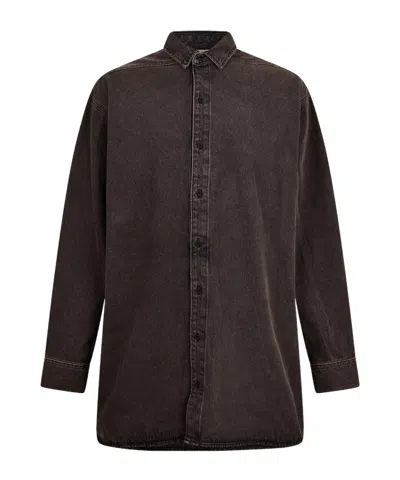 Essentials Long-sleeved Shirt In Brown