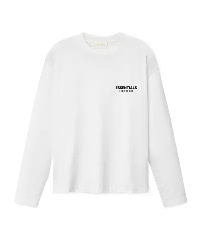 Essentials Long-sleeved T-shirt In White