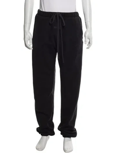 Pre-owned Essentials Lounge Bottoms In Black