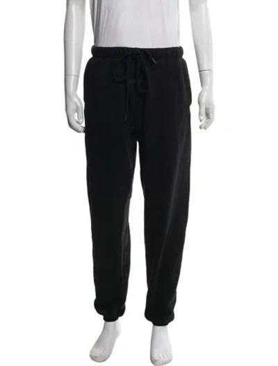 Pre-owned Essentials Lounge Bottoms In Black