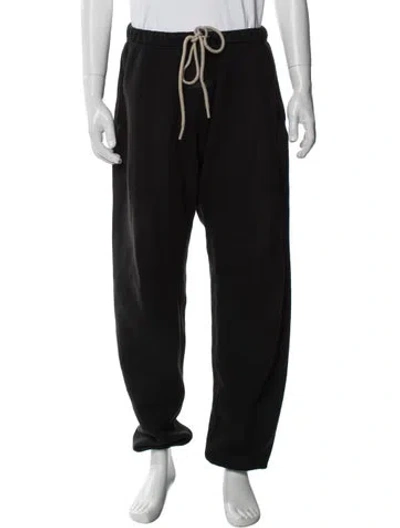 Pre-owned Essentials Lounge Bottoms In Black