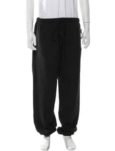 Pre-owned Essentials Lounge Bottoms In Black