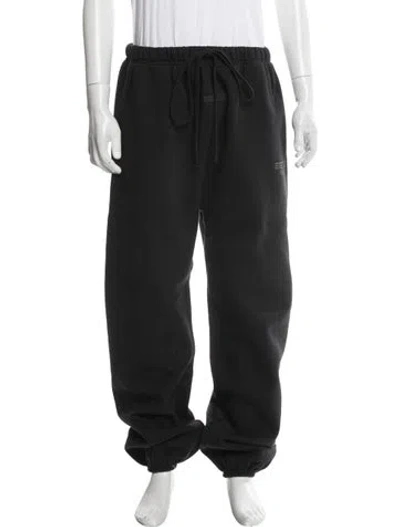 Pre-owned Essentials Lounge Bottoms In Black