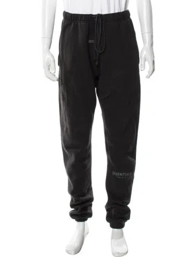 Pre-owned Essentials Lounge Bottoms In Black
