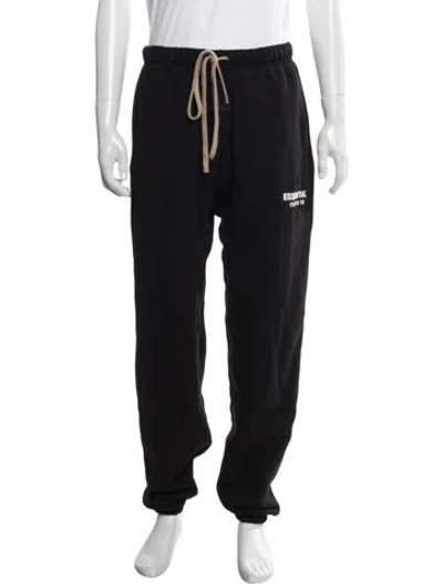 Pre-owned Essentials Lounge Bottoms In Black